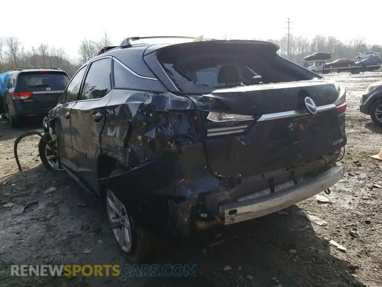 3 Photograph of a damaged car 2T2BZMCA7KC188109 LEXUS RX350 2019