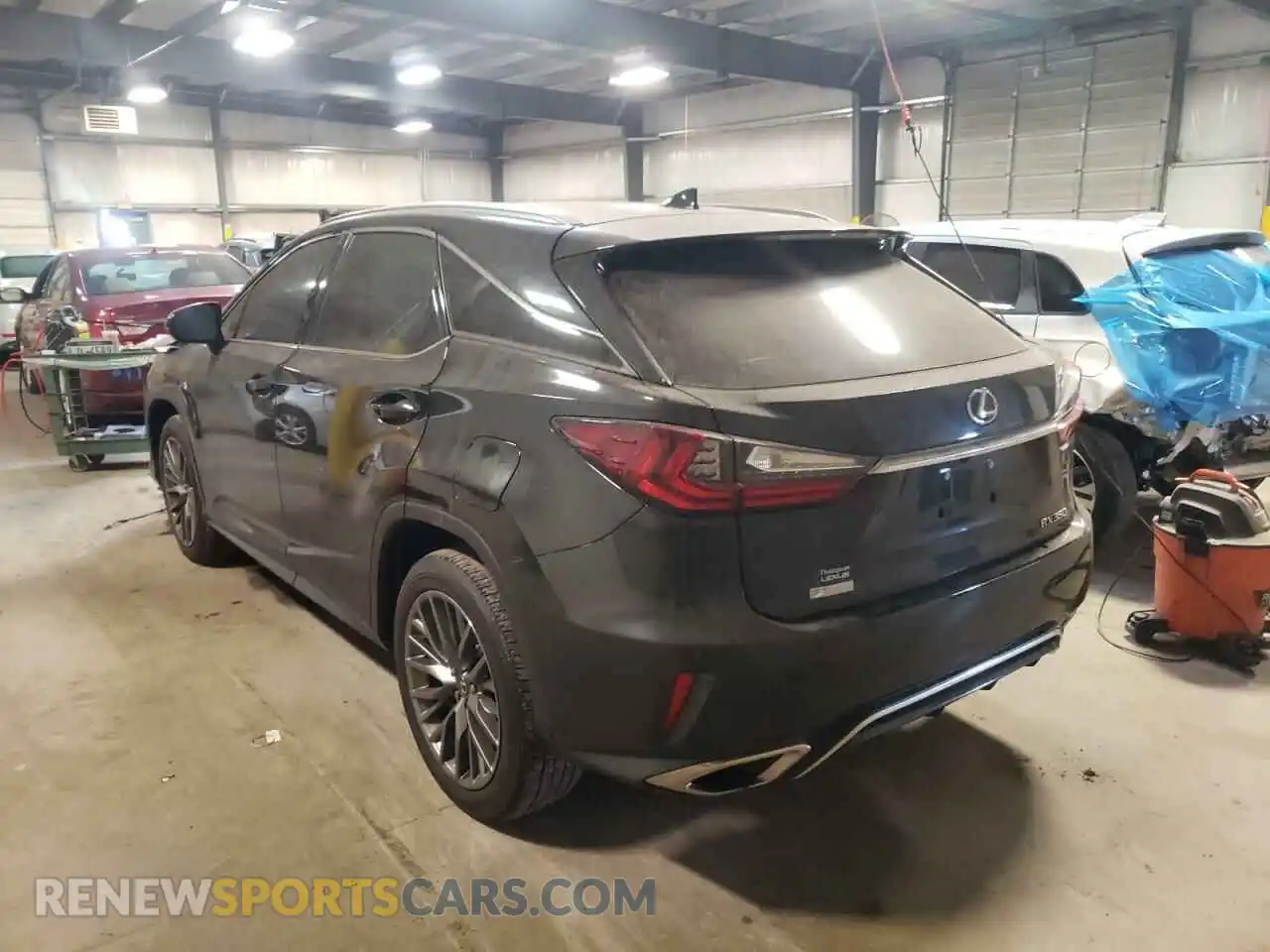 3 Photograph of a damaged car 2T2BZMCA7KC190698 LEXUS RX350 2019