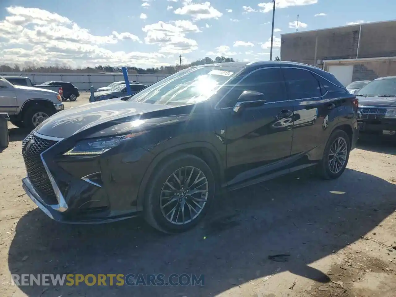1 Photograph of a damaged car 2T2BZMCA7KC193018 LEXUS RX350 2019