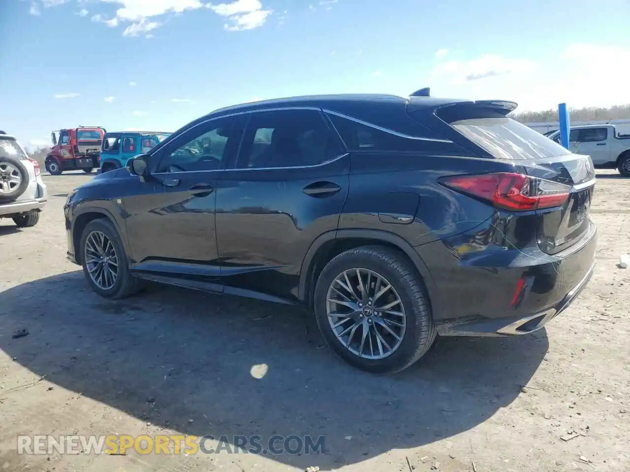 2 Photograph of a damaged car 2T2BZMCA7KC193018 LEXUS RX350 2019