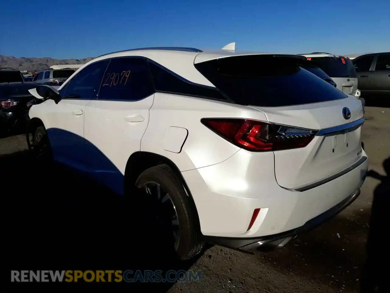 3 Photograph of a damaged car 2T2BZMCA8KC185705 LEXUS RX350 2019