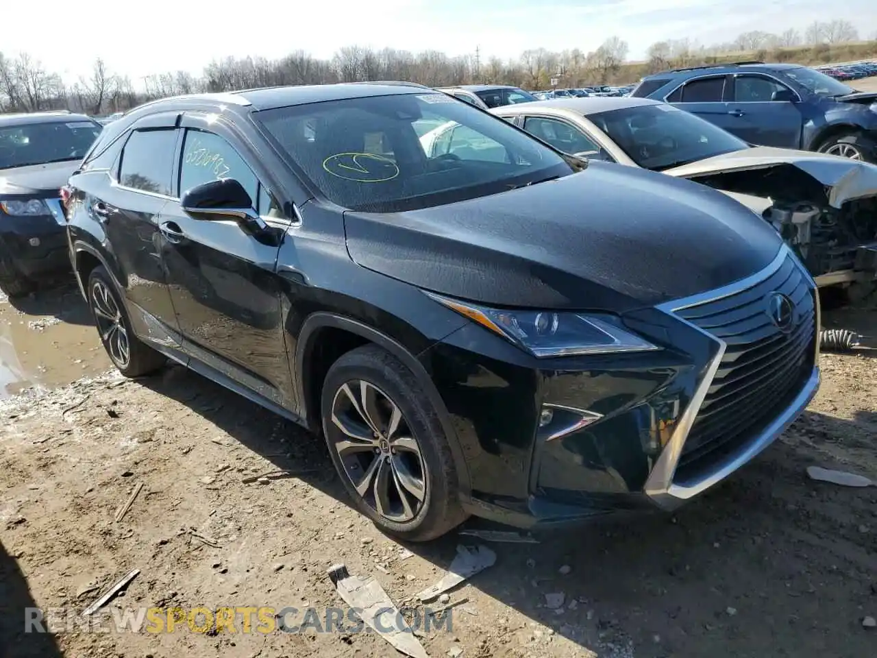 1 Photograph of a damaged car 2T2BZMCA8KC185901 LEXUS RX350 2019