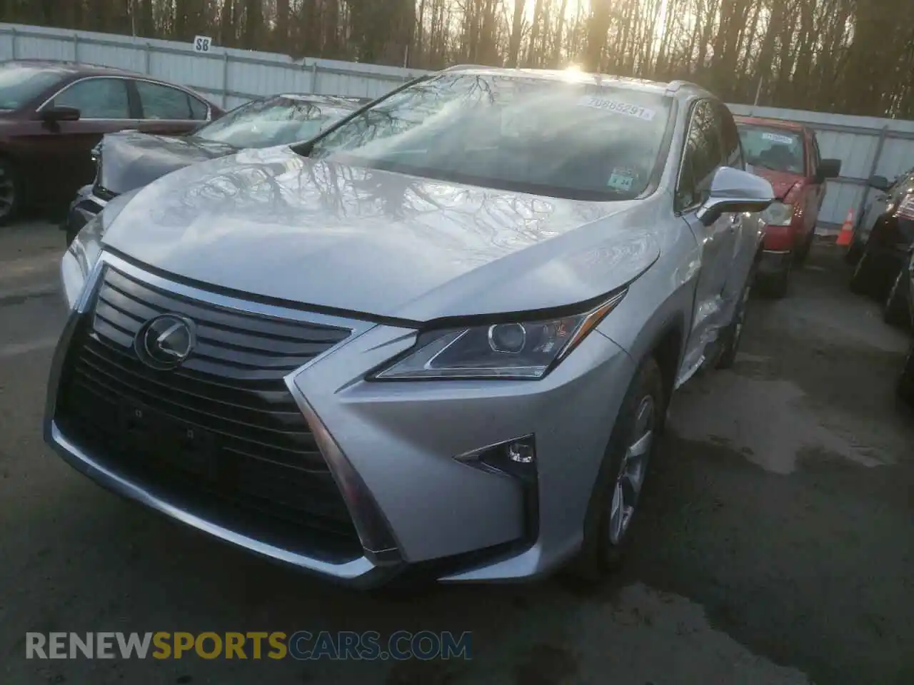 2 Photograph of a damaged car 2T2BZMCA8KC190287 LEXUS RX350 2019