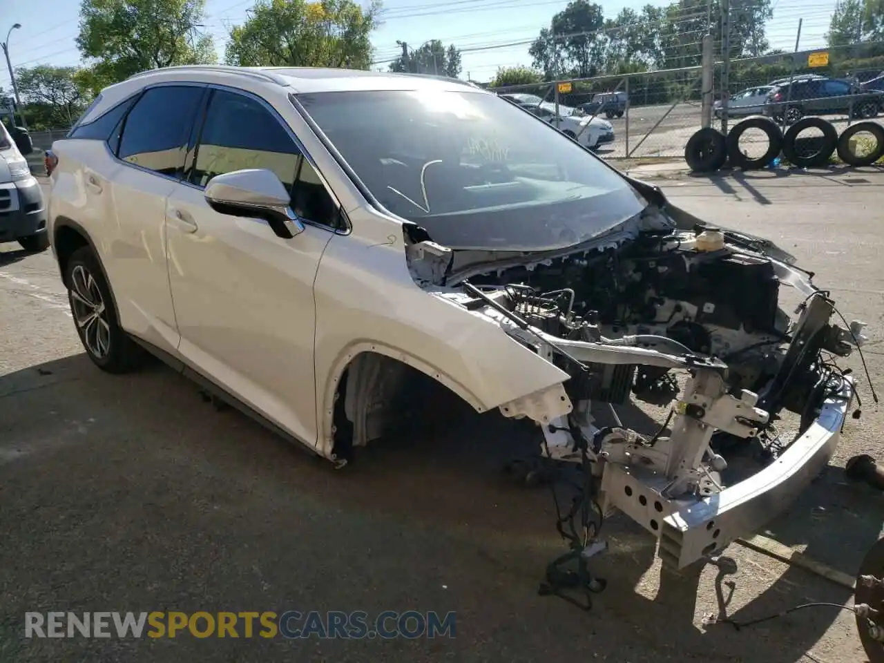 1 Photograph of a damaged car 2T2BZMCA8KC195067 LEXUS RX350 2019