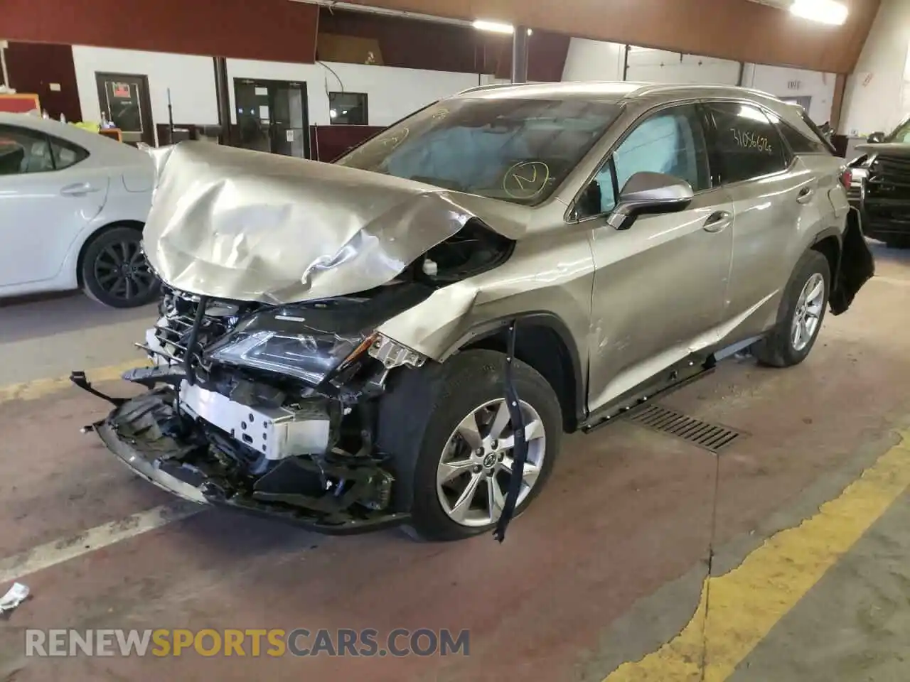2 Photograph of a damaged car 2T2BZMCA8KC211221 LEXUS RX350 2019