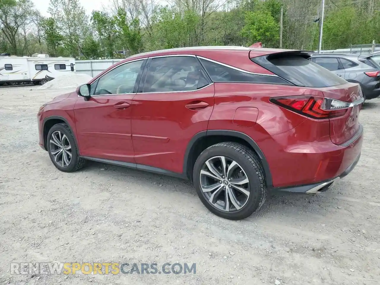 2 Photograph of a damaged car 2T2BZMCAXKC177881 LEXUS RX350 2019