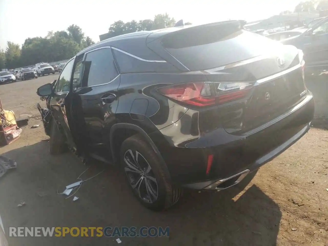 2 fotografías del automóvil dañado 2T2BZMCAXKC190971 LEXUS RX350 2019