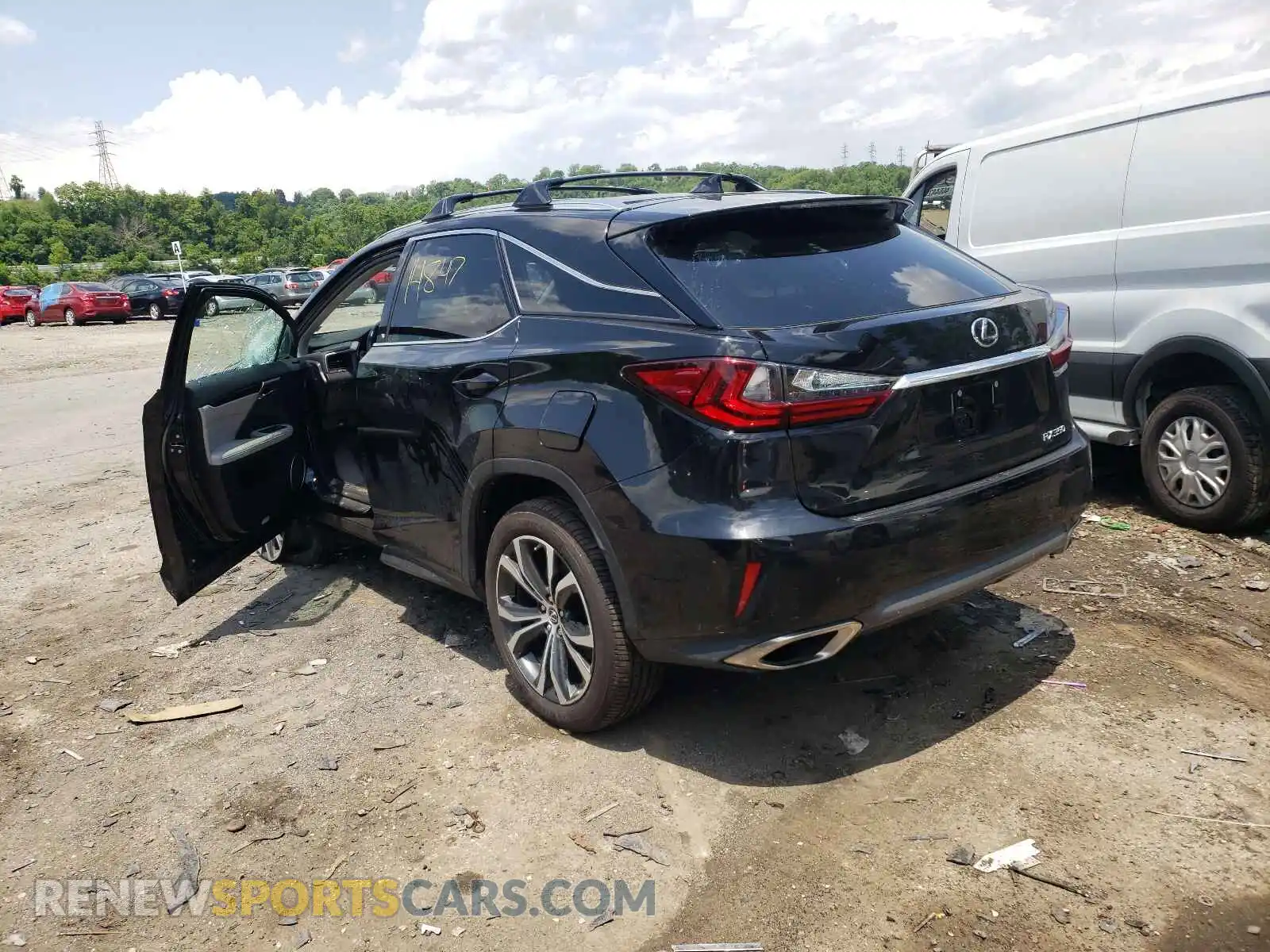 3 Photograph of a damaged car 2T2BZMCAXKC201645 LEXUS RX350 2019