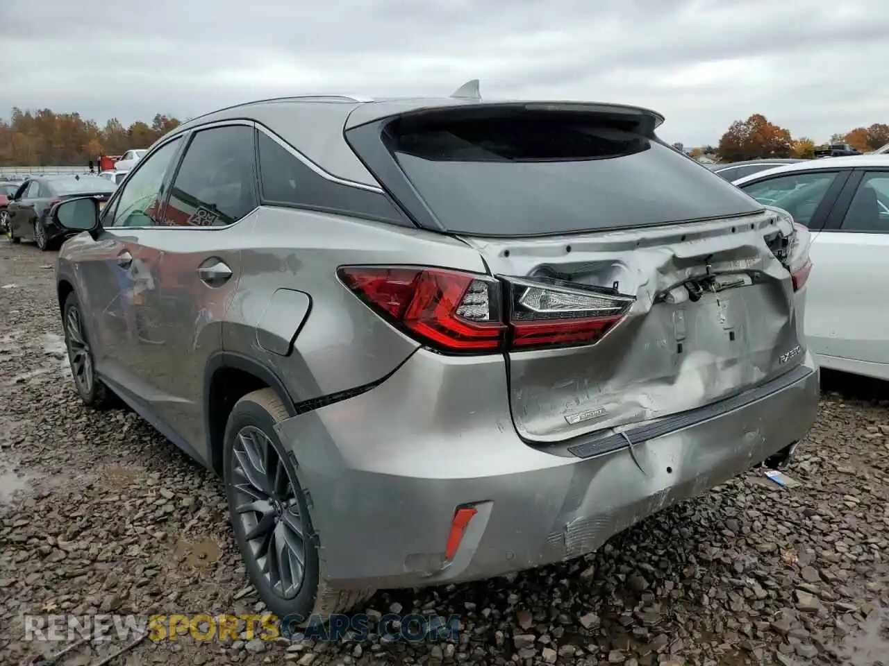 3 Photograph of a damaged car 2T2BZMCAXKC204464 LEXUS RX350 2019
