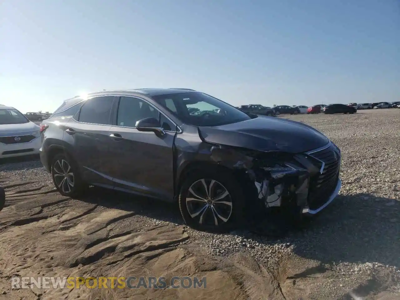 1 Photograph of a damaged car 2T2BZMCAXKC208546 LEXUS RX350 2019