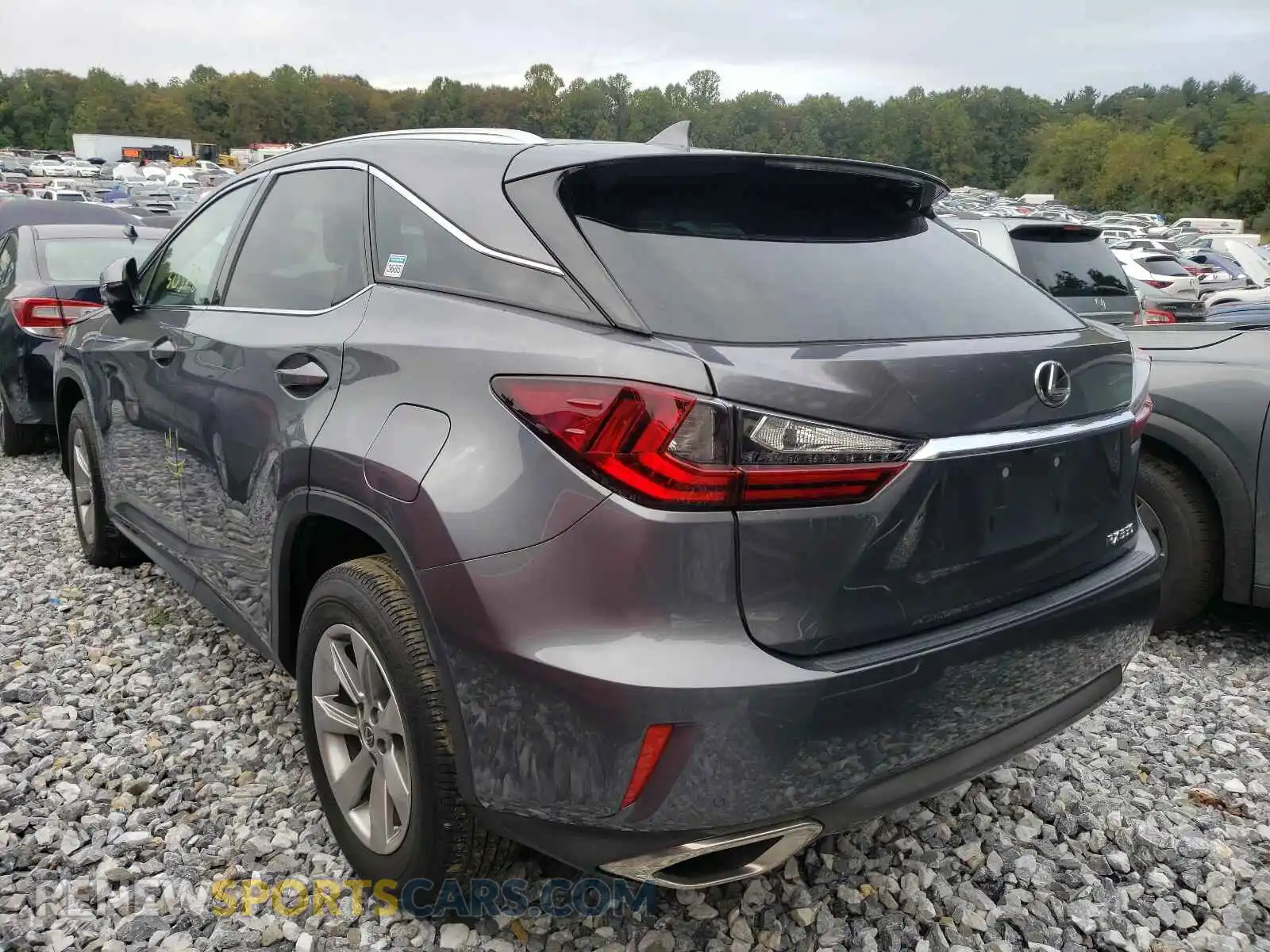 3 Photograph of a damaged car 2T2BZMCAXKC208904 LEXUS RX350 2019