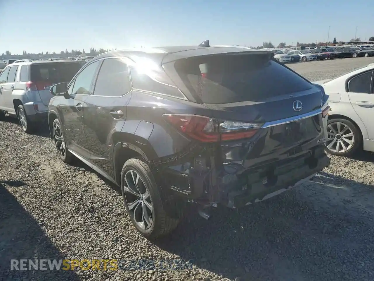 2 Photograph of a damaged car 2T2BZMCAXKC209874 LEXUS RX350 2019