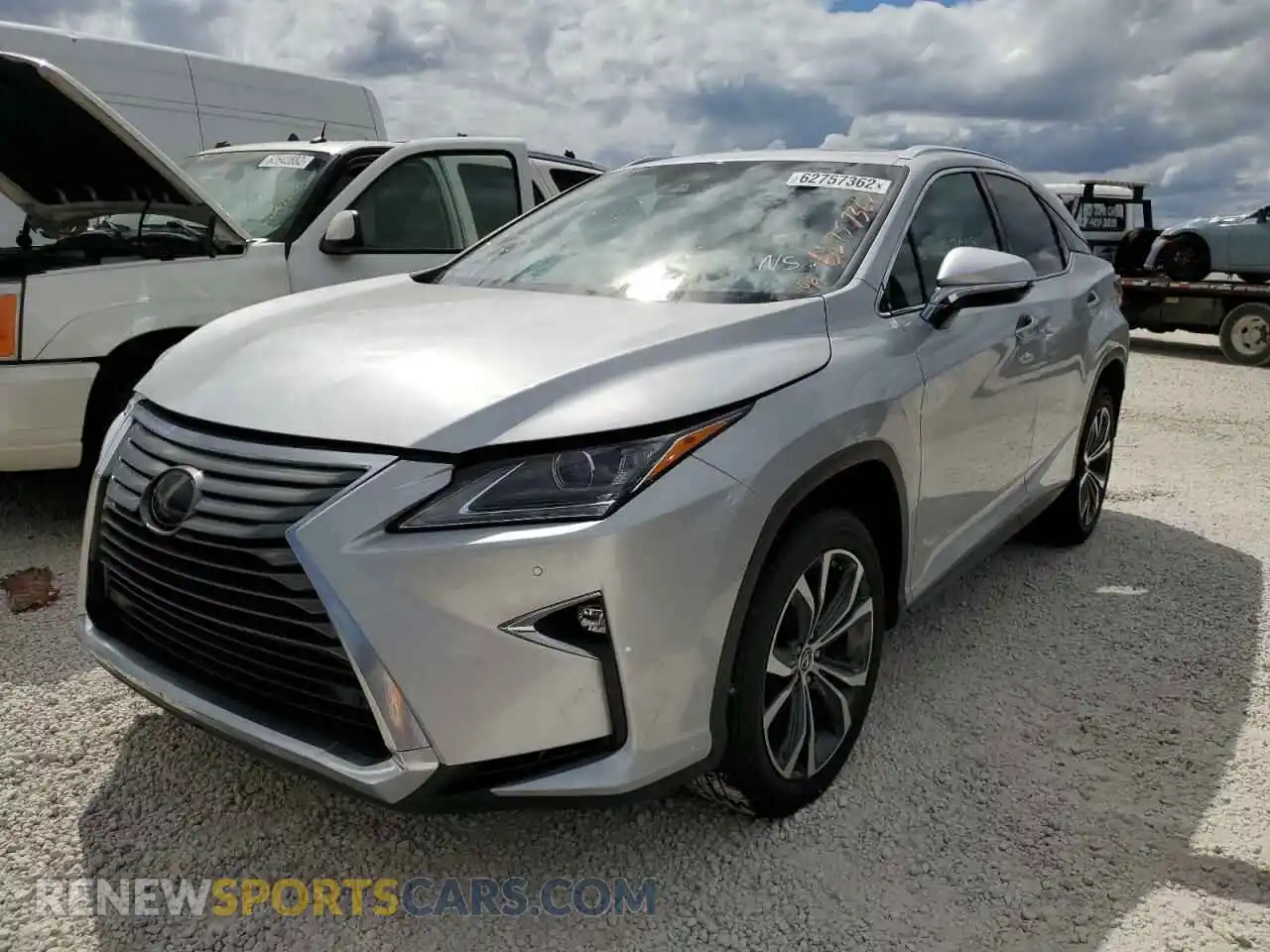 2 Photograph of a damaged car 2T2ZZMCA0KC132382 LEXUS RX350 2019