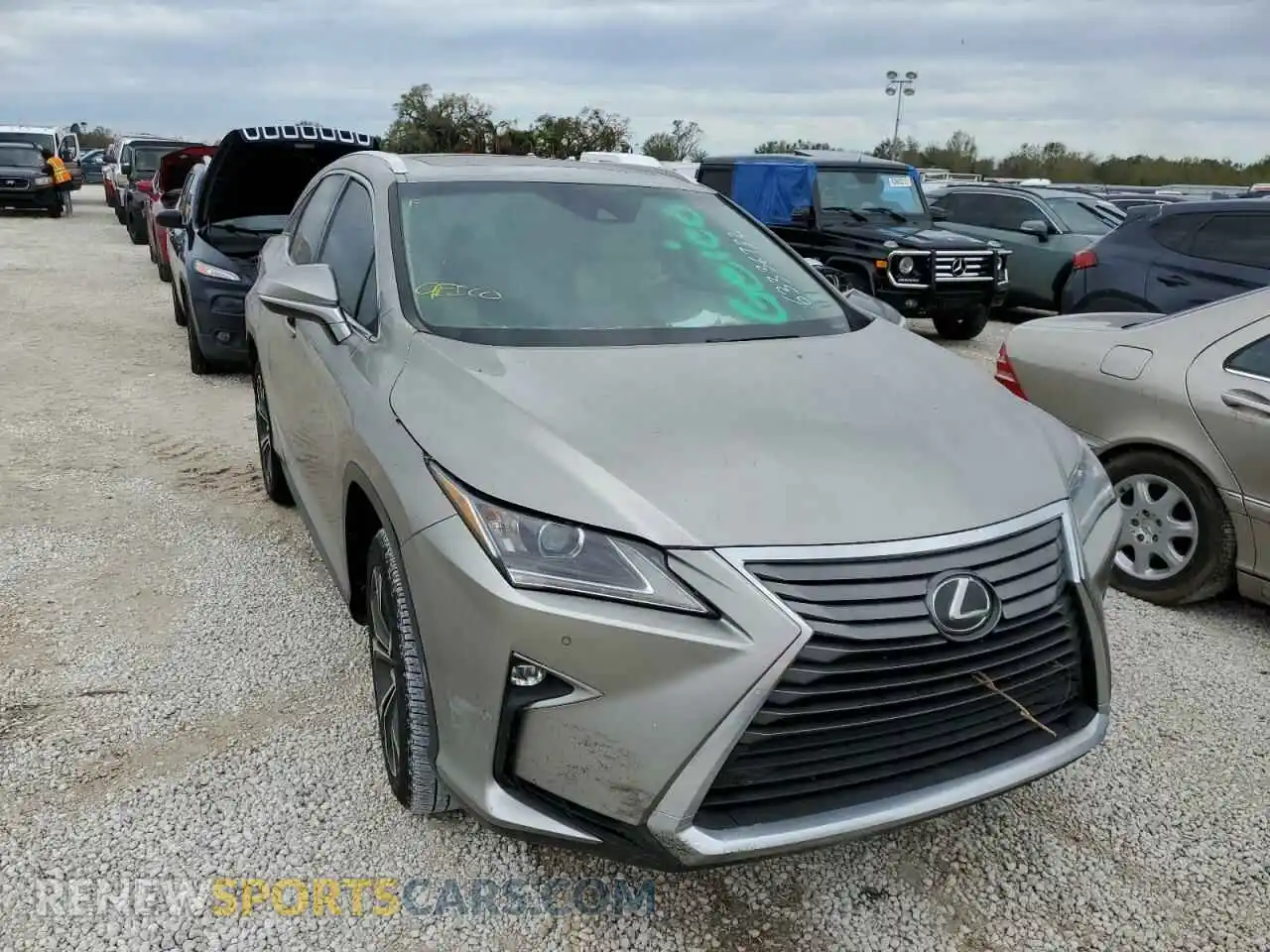 1 Photograph of a damaged car 2T2ZZMCA1KC122279 LEXUS RX350 2019