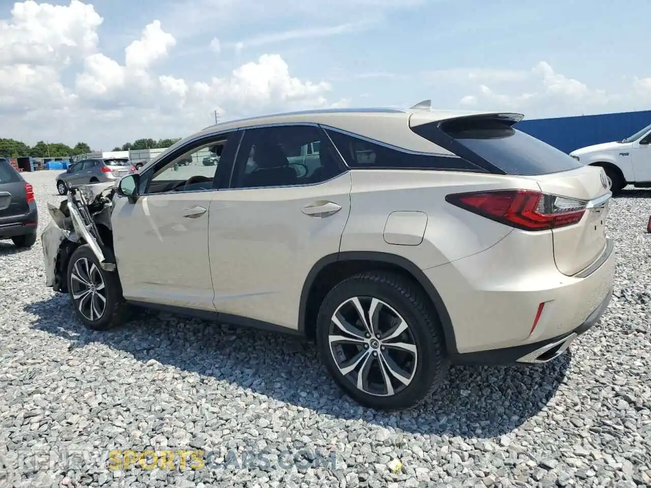 2 Photograph of a damaged car 2T2ZZMCA2KC131136 LEXUS RX350 2019
