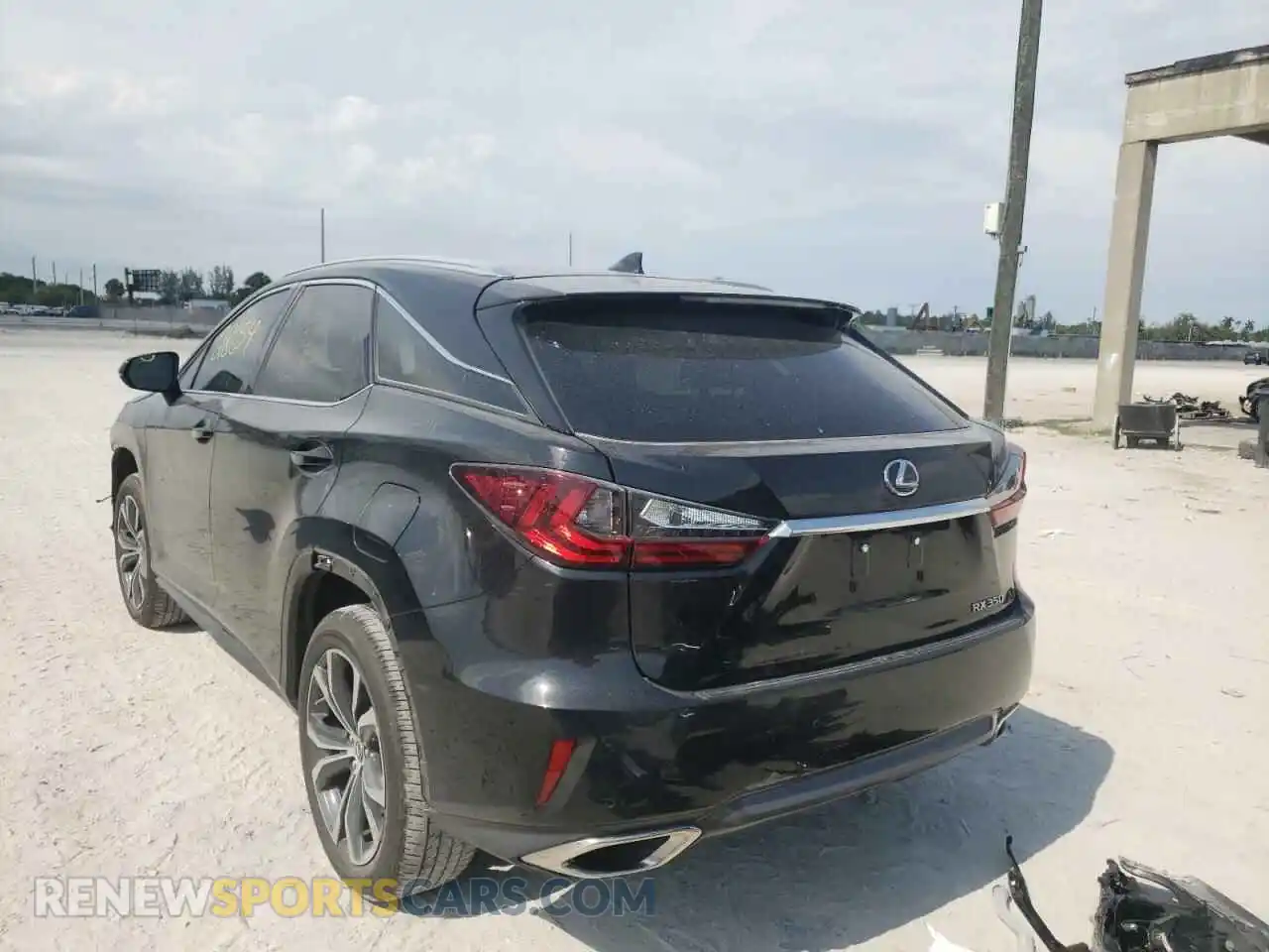 3 Photograph of a damaged car 2T2ZZMCA2KC142797 LEXUS RX350 2019