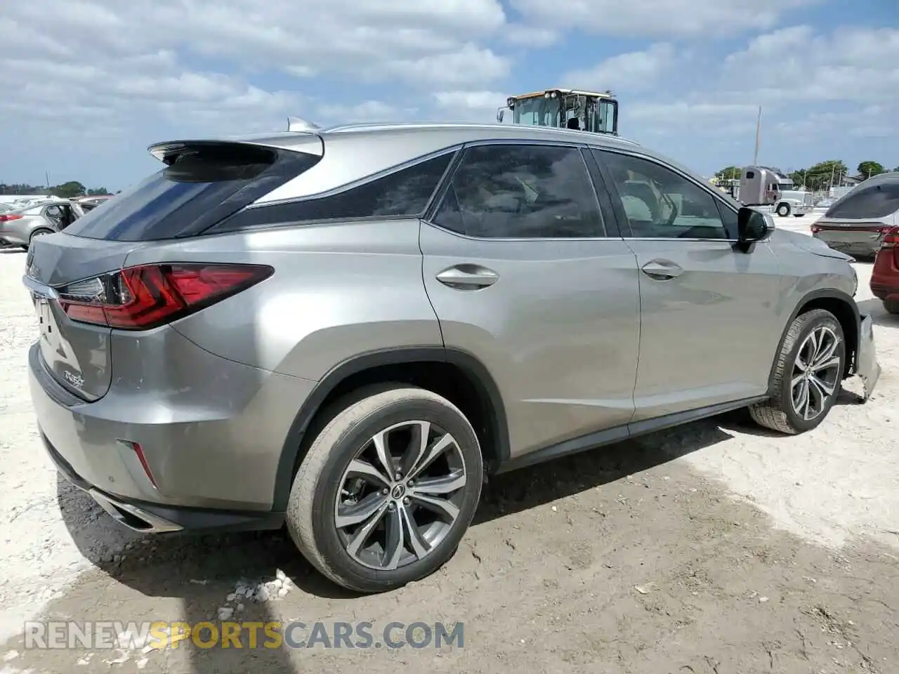 3 Photograph of a damaged car 2T2ZZMCA3KC127273 LEXUS RX350 2019