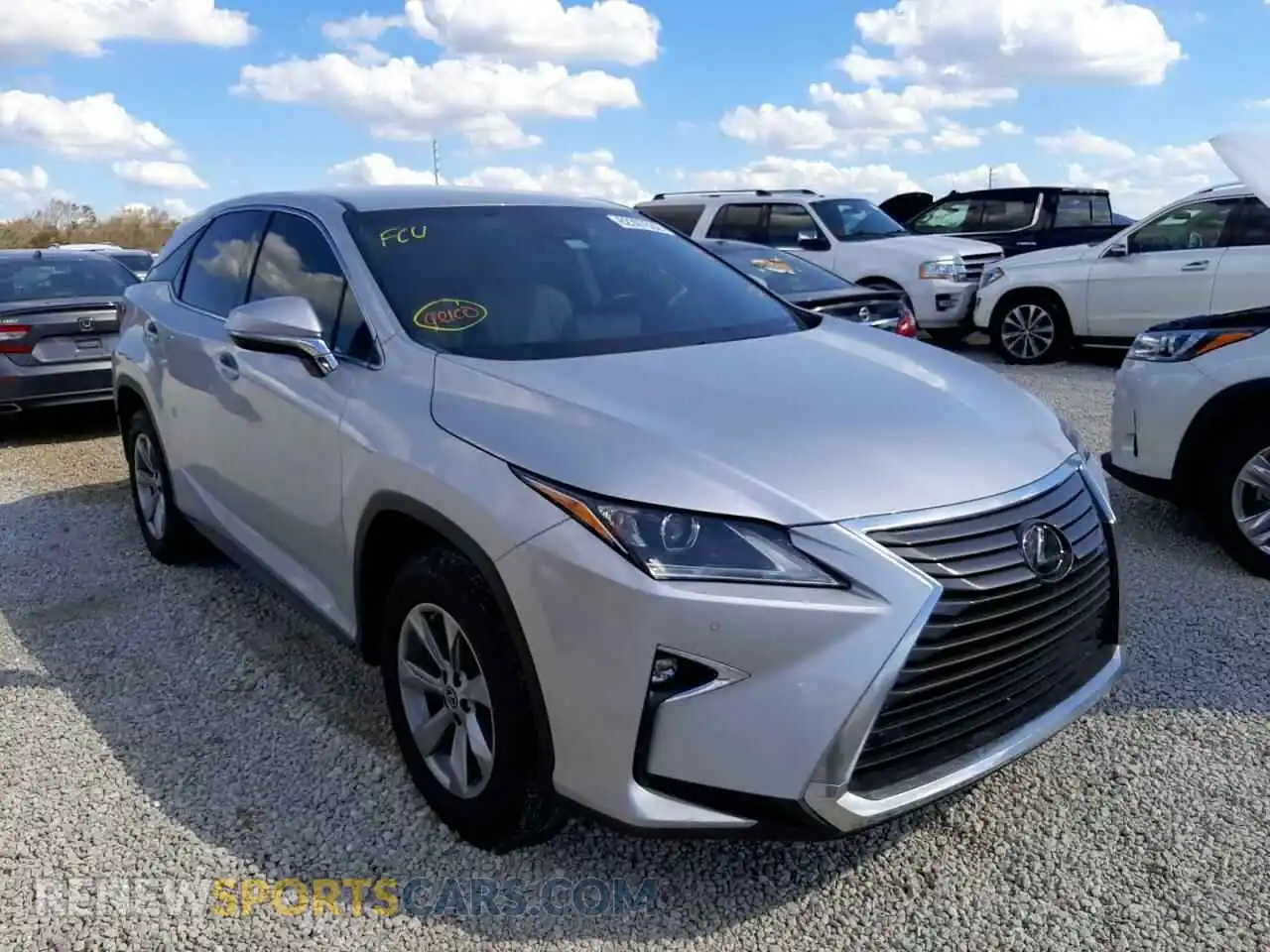 1 Photograph of a damaged car 2T2ZZMCA3KC147216 LEXUS RX350 2019