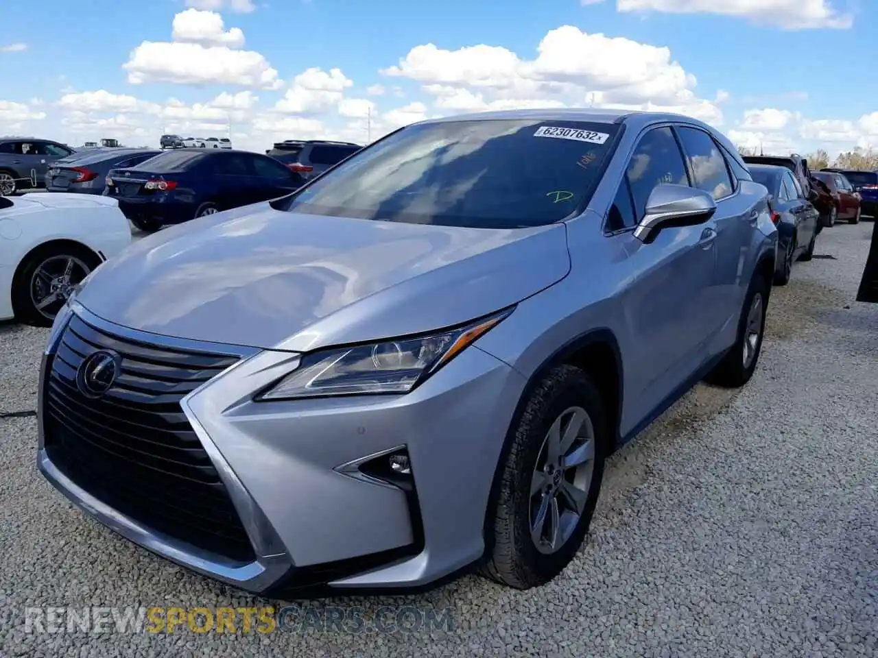 2 Photograph of a damaged car 2T2ZZMCA3KC147216 LEXUS RX350 2019