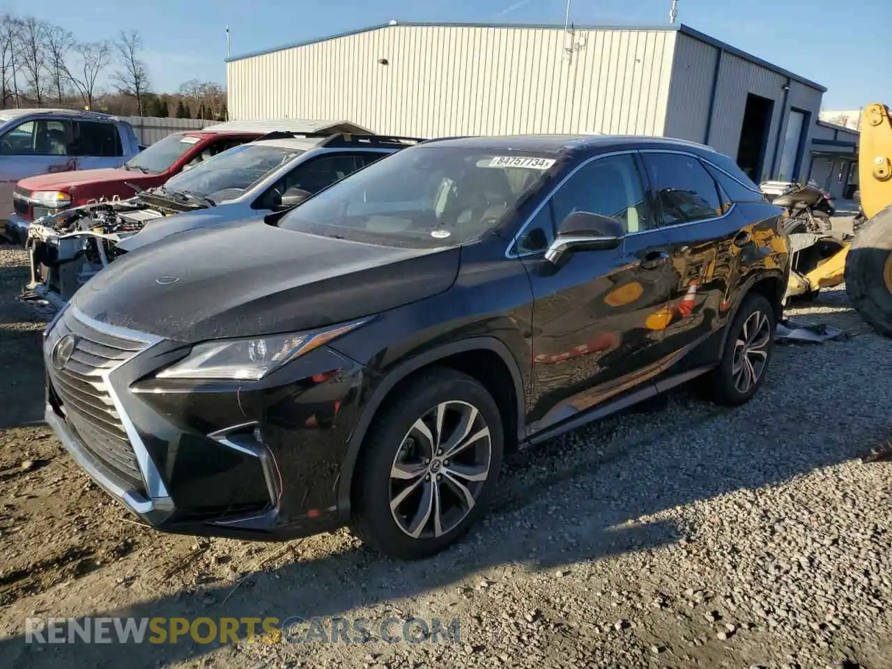 1 Photograph of a damaged car 2T2ZZMCA3KC149306 LEXUS RX350 2019