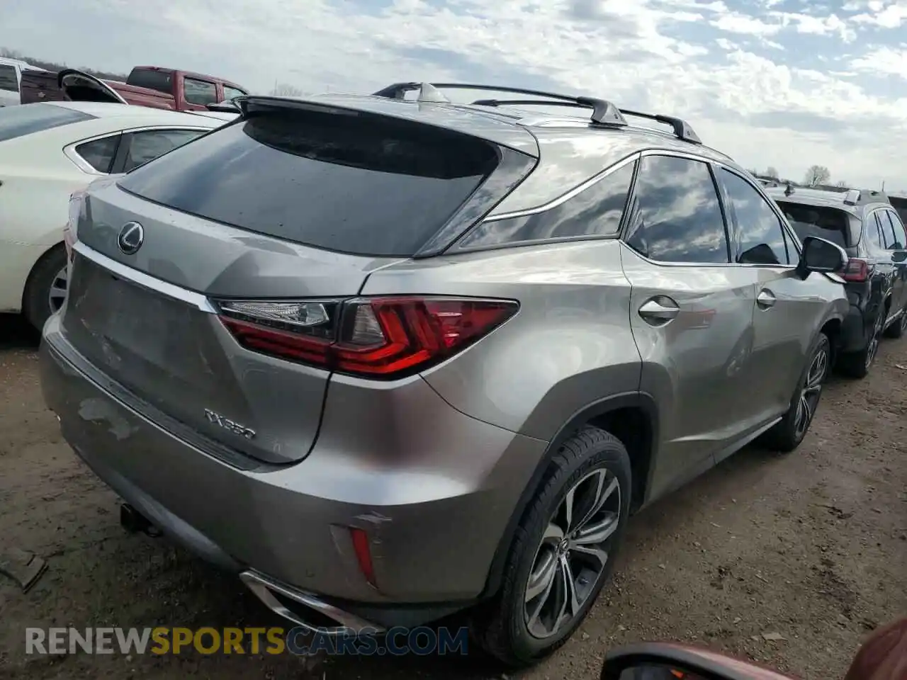 3 Photograph of a damaged car 2T2ZZMCA3KC151282 LEXUS RX350 2019