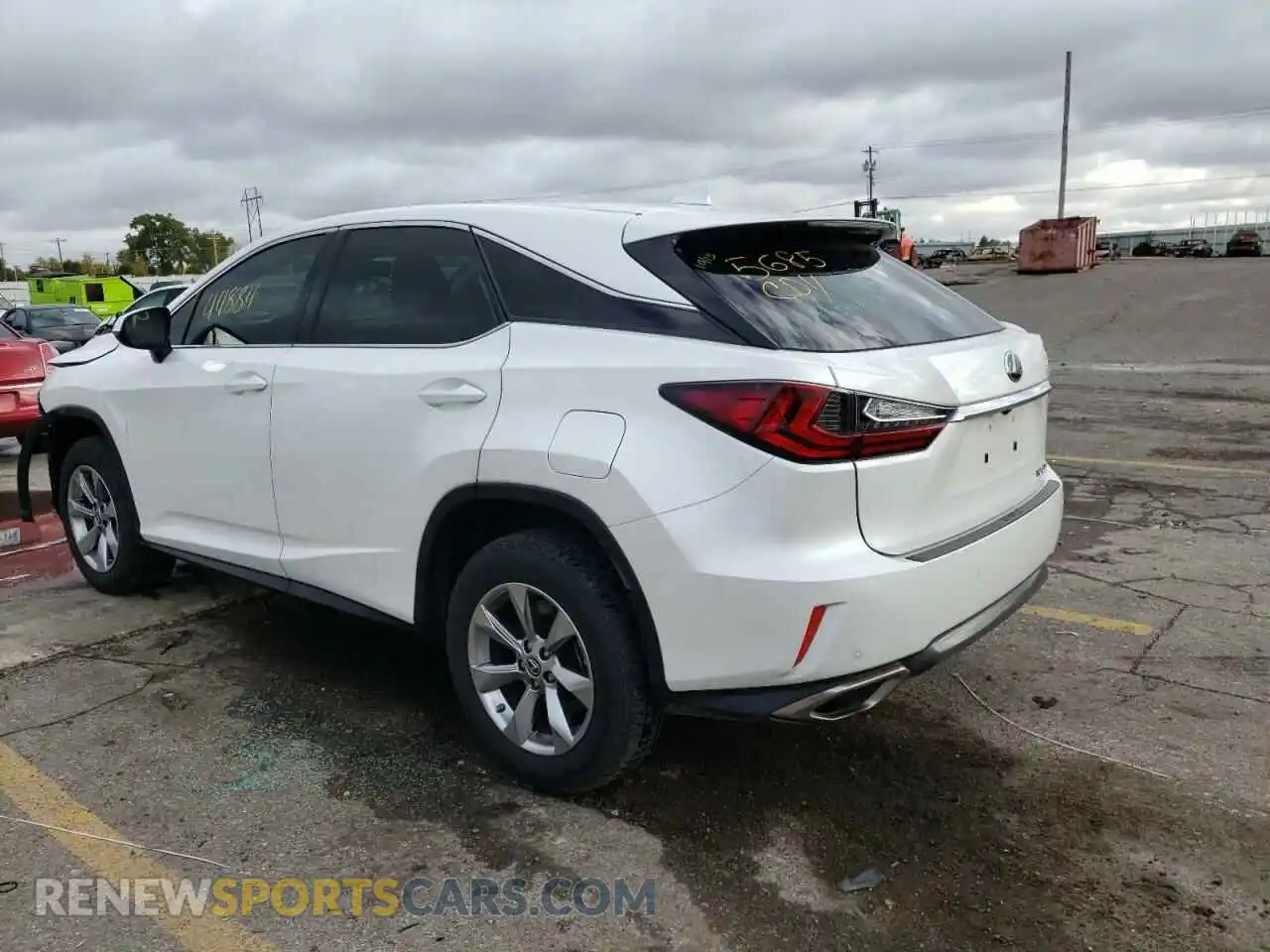 3 Photograph of a damaged car 2T2ZZMCA4KC117870 LEXUS RX350 2019