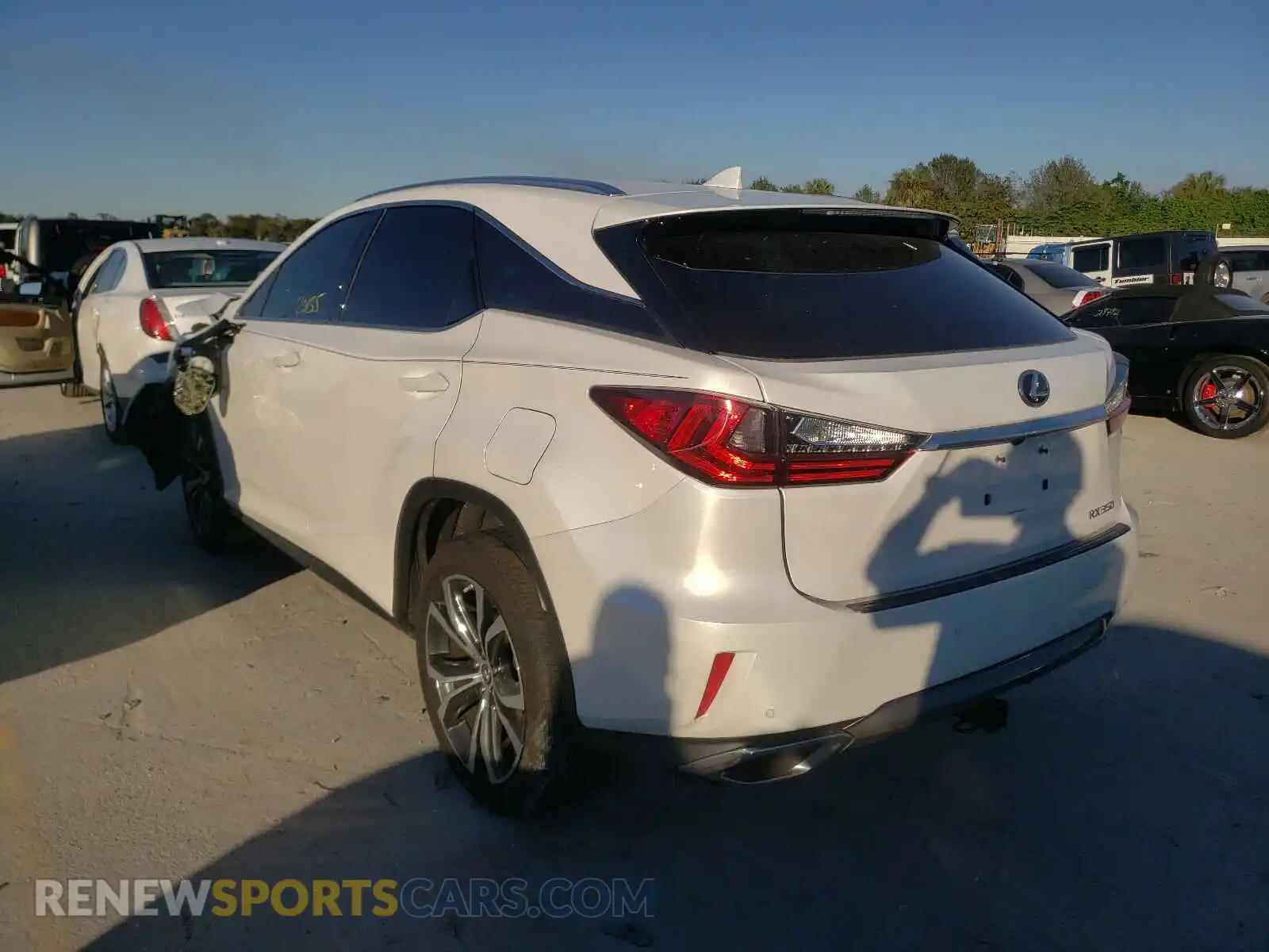 3 Photograph of a damaged car 2T2ZZMCA4KC121384 LEXUS RX350 2019