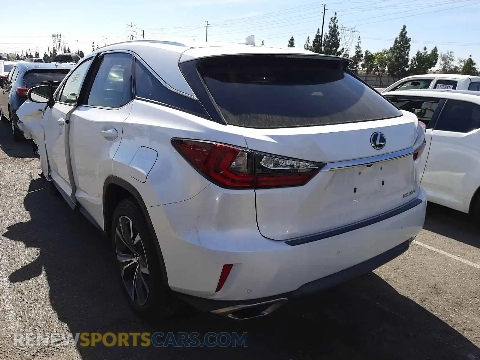 3 Photograph of a damaged car 2T2ZZMCA4KC135169 LEXUS RX350 2019