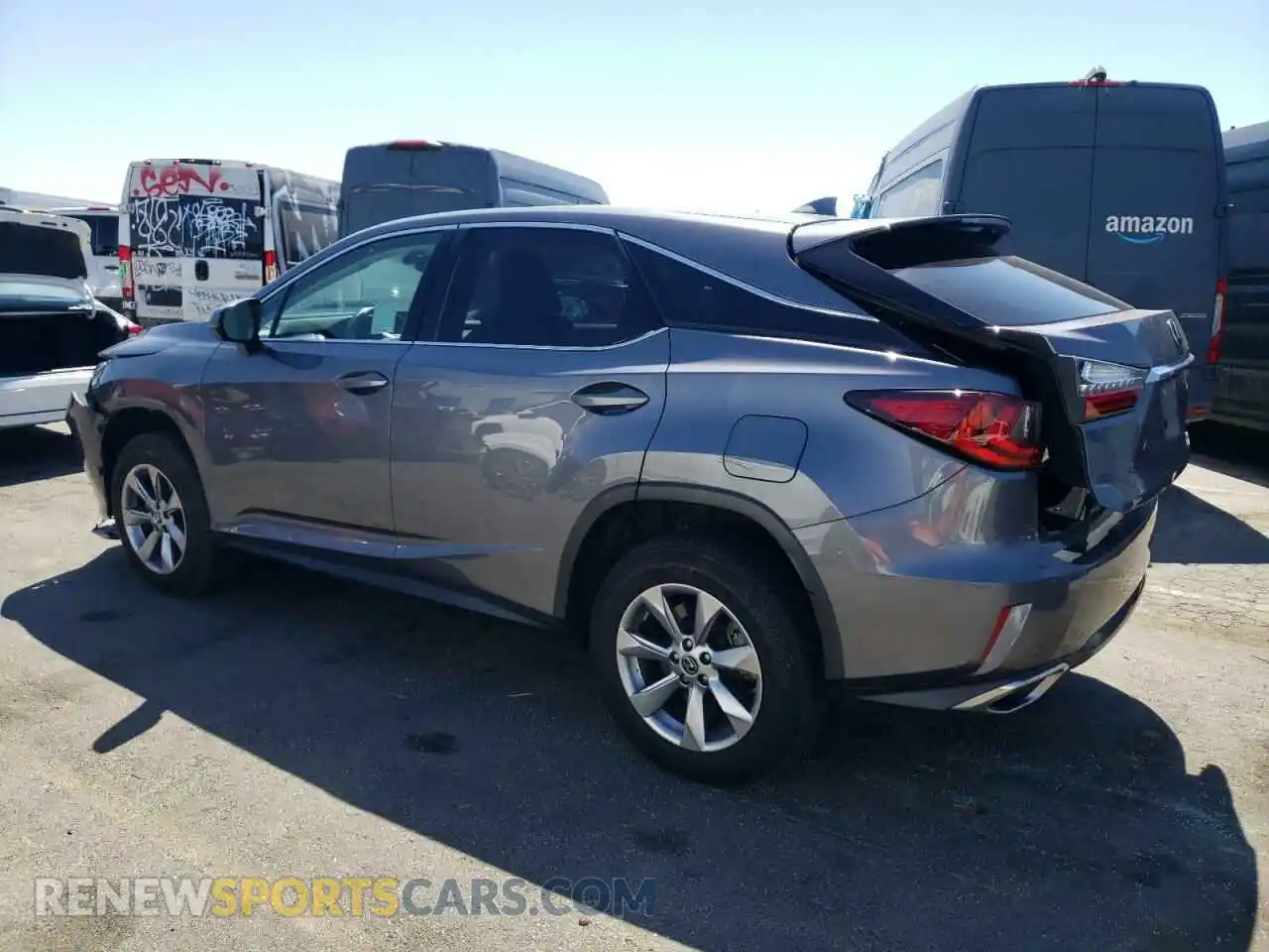 2 Photograph of a damaged car 2T2ZZMCA4KC151419 LEXUS RX350 2019