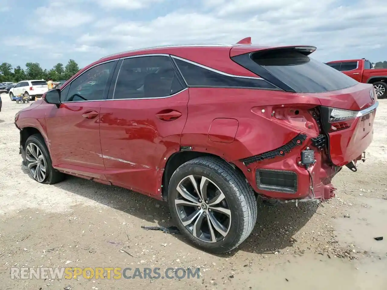 2 Photograph of a damaged car 2T2ZZMCA5KC136234 LEXUS RX350 2019