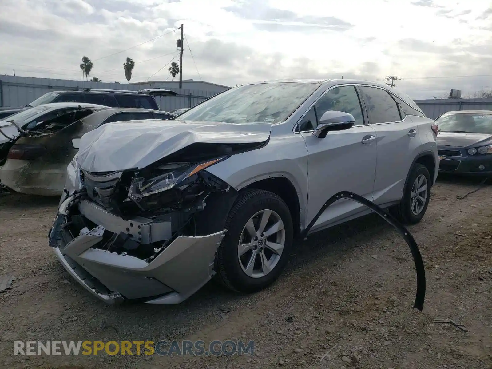 2 Photograph of a damaged car 2T2ZZMCA5KC148058 LEXUS RX350 2019