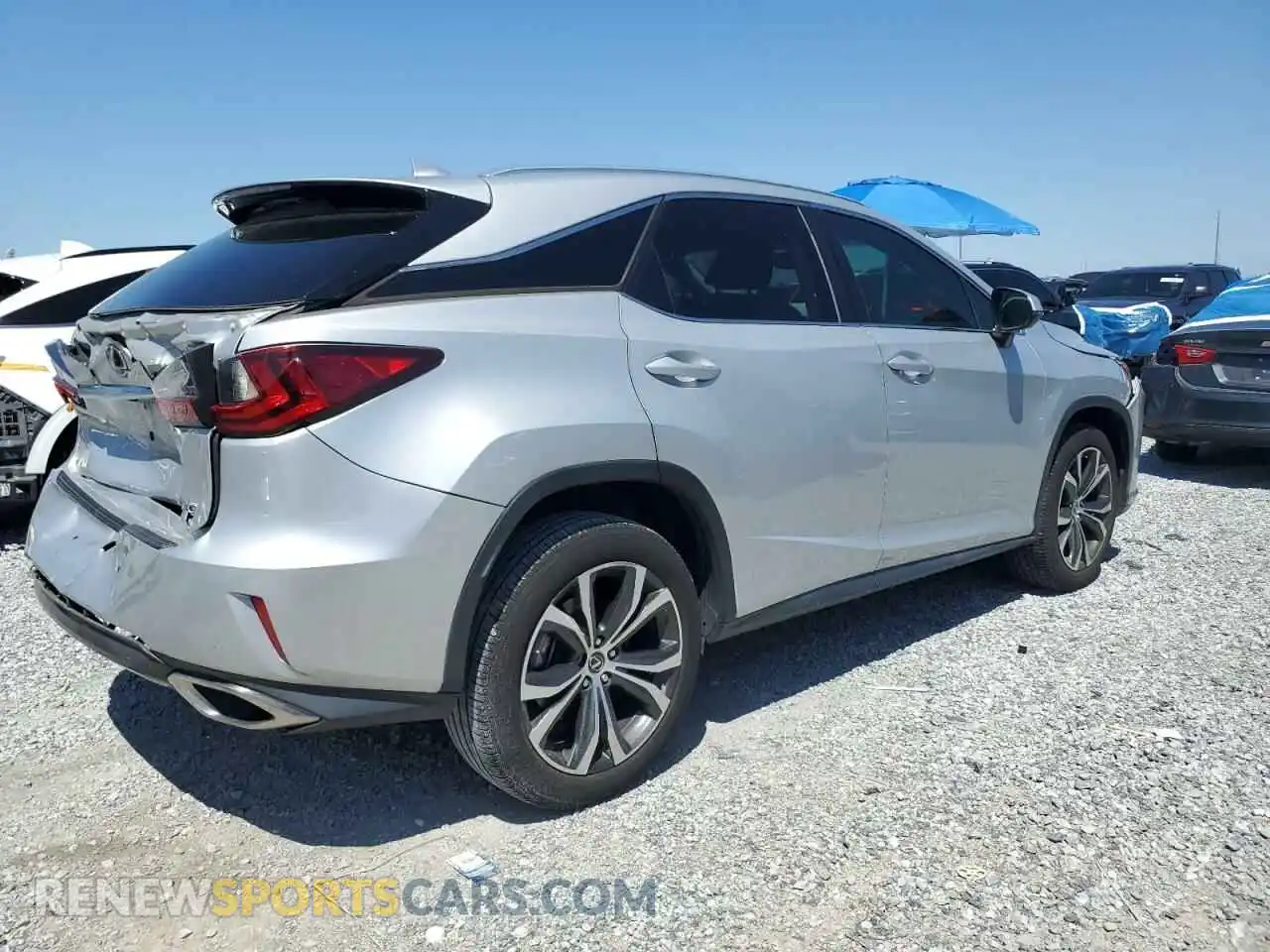 3 Photograph of a damaged car 2T2ZZMCA6KC123962 LEXUS RX350 2019
