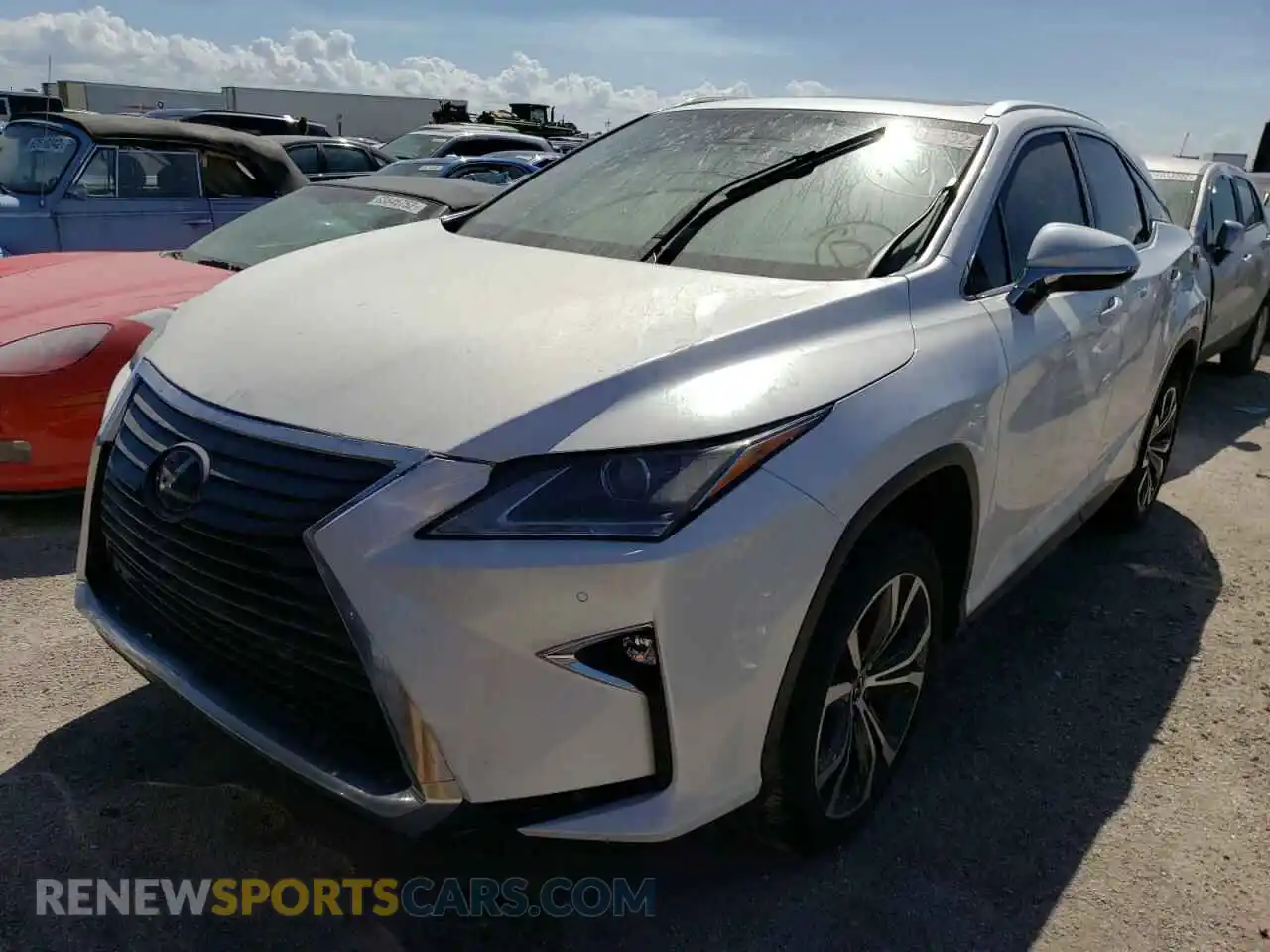 2 Photograph of a damaged car 2T2ZZMCA6KC134718 LEXUS RX350 2019
