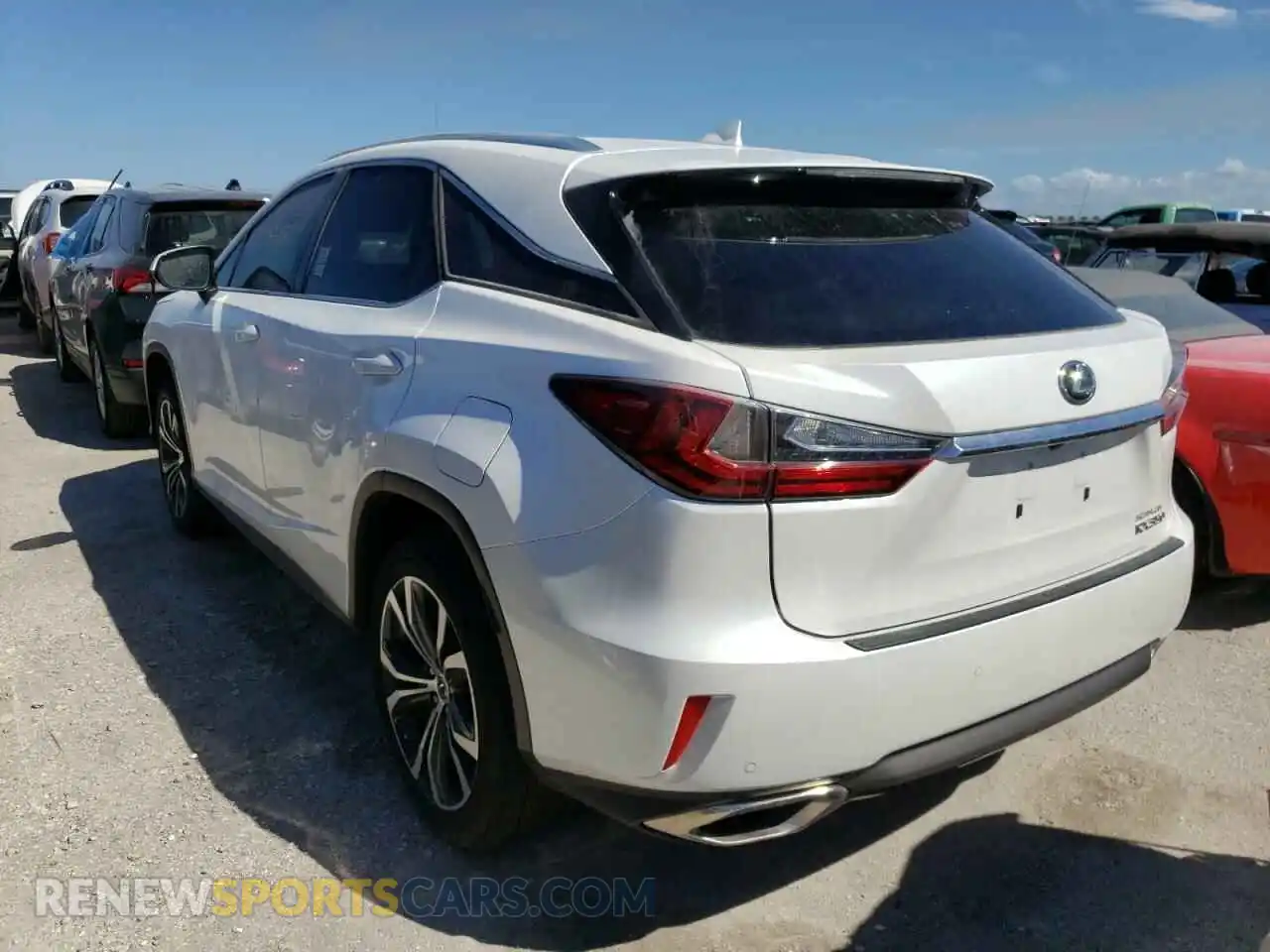 3 Photograph of a damaged car 2T2ZZMCA6KC134718 LEXUS RX350 2019