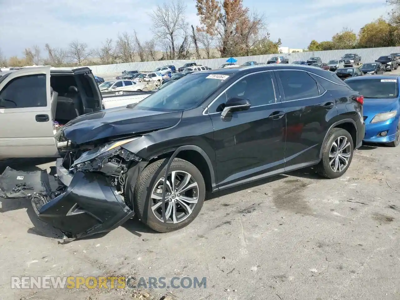 1 Photograph of a damaged car 2T2ZZMCA7KC128846 LEXUS RX350 2019
