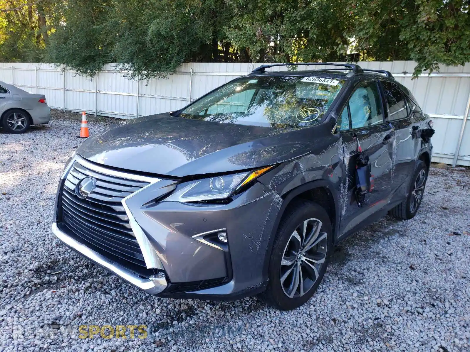 2 Photograph of a damaged car 2T2ZZMCA7KC134520 LEXUS RX350 2019