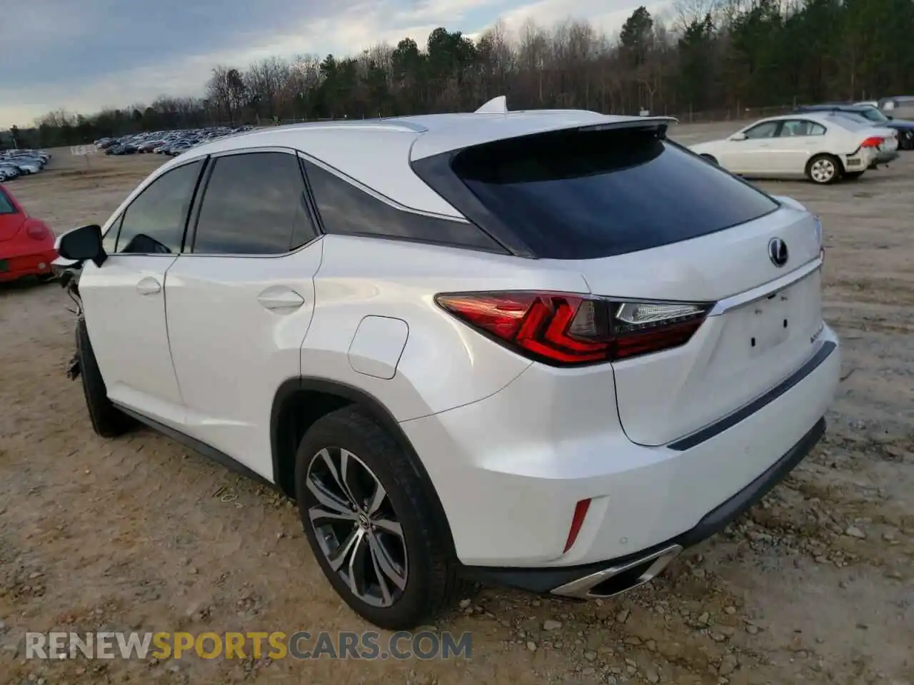 3 Photograph of a damaged car 2T2ZZMCA7KC136607 LEXUS RX350 2019
