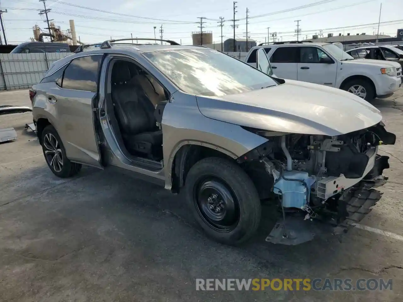 4 Photograph of a damaged car 2T2ZZMCA8KC119802 LEXUS RX350 2019