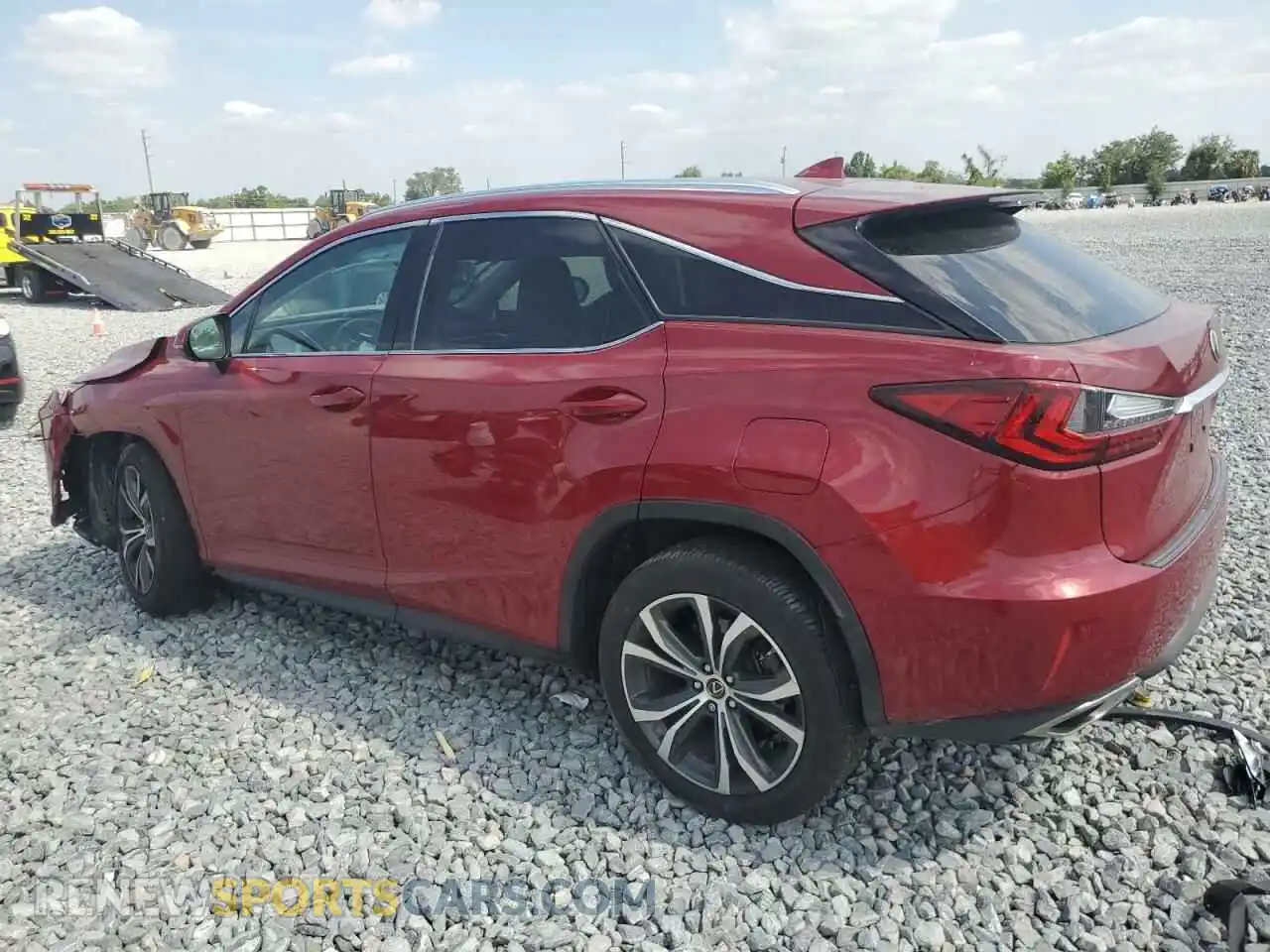 2 Photograph of a damaged car 2T2ZZMCA8KC127463 LEXUS RX350 2019