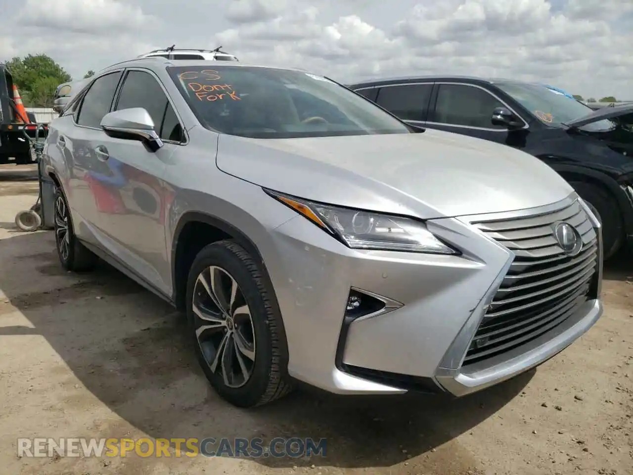 1 Photograph of a damaged car 2T2ZZMCA8KC127656 LEXUS RX350 2019