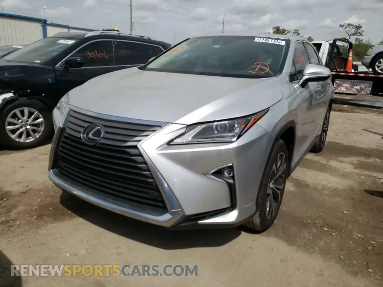 2 Photograph of a damaged car 2T2ZZMCA8KC127656 LEXUS RX350 2019
