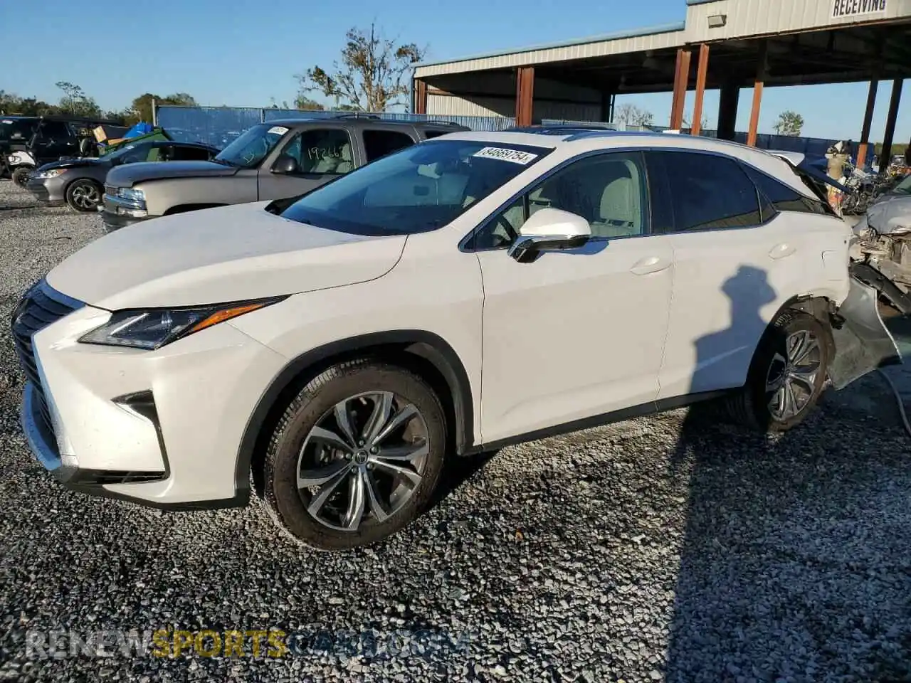 1 Photograph of a damaged car 2T2ZZMCA8KC133540 LEXUS RX350 2019