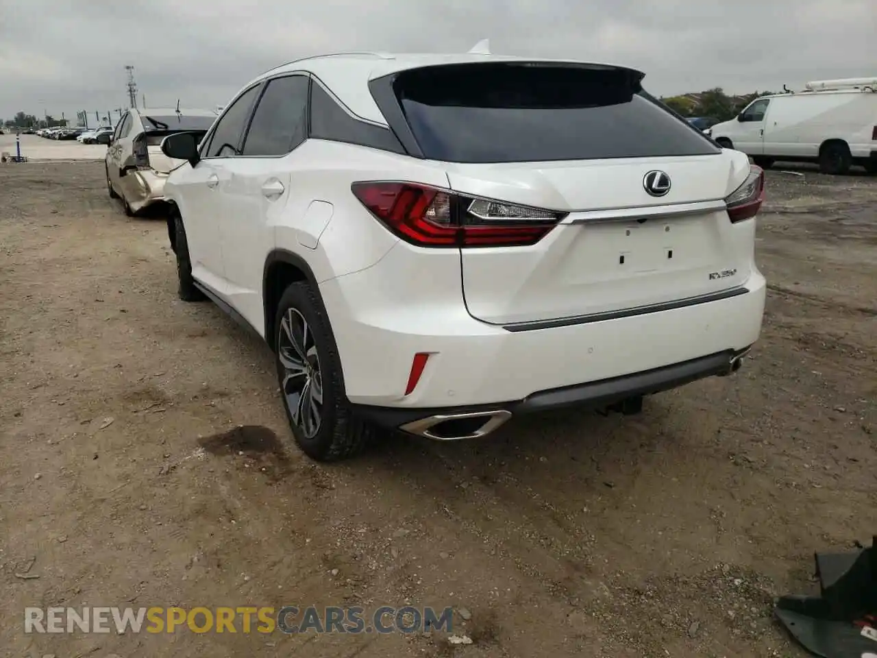 3 Photograph of a damaged car 2T2ZZMCA9KC144496 LEXUS RX350 2019