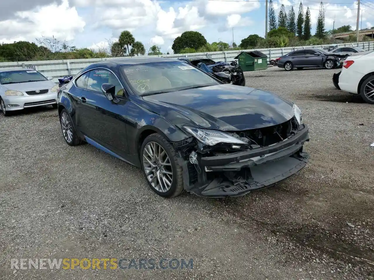 1 Photograph of a damaged car JTHHZ5BC2K5021501 LEXUS RX350 2019