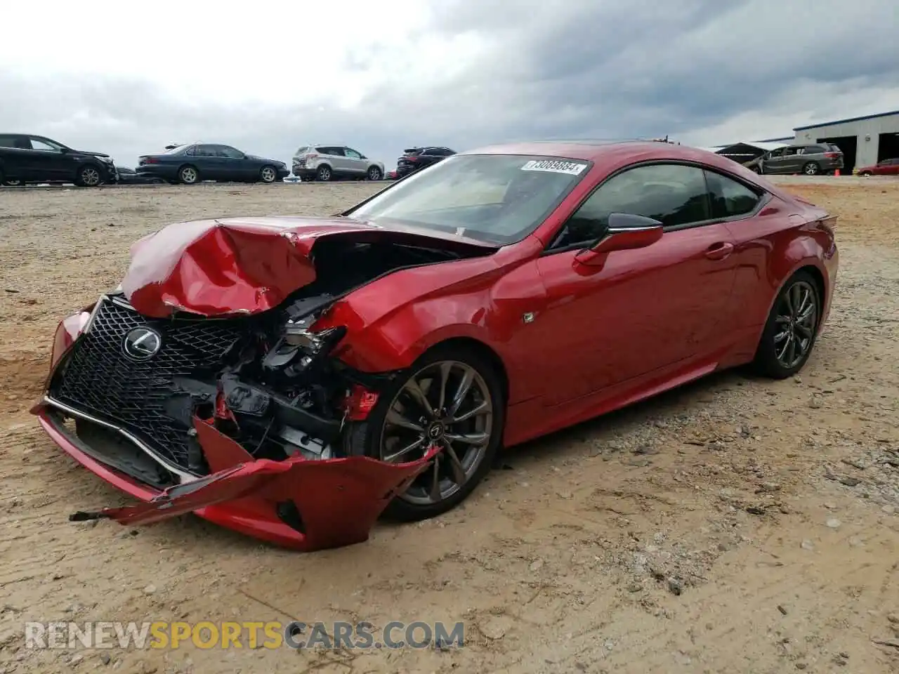 1 Photograph of a damaged car JTHHZ5BC5K5020357 LEXUS RX350 2019