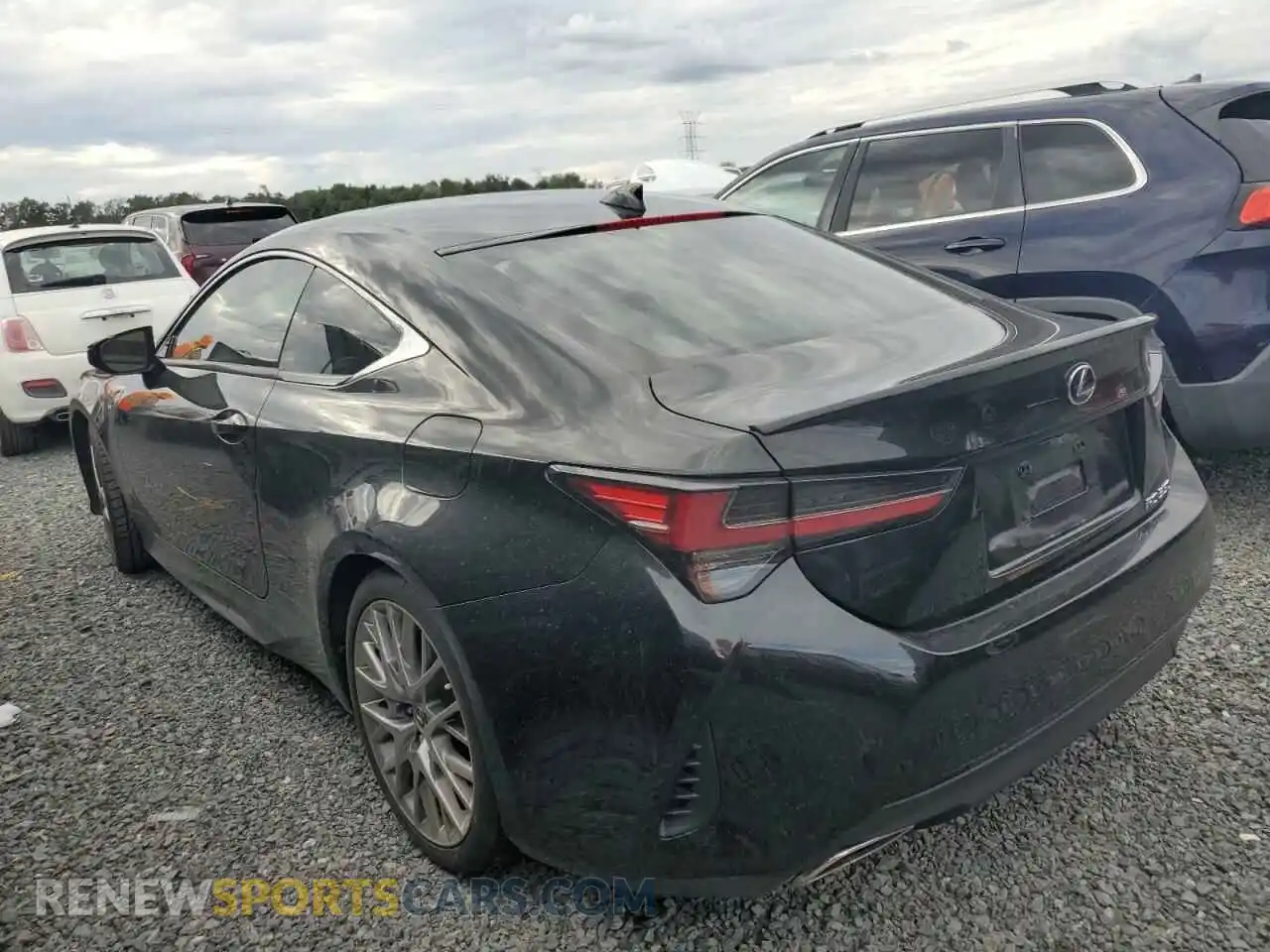 2 Photograph of a damaged car JTHHZ5BC6K5020013 LEXUS RX350 2019