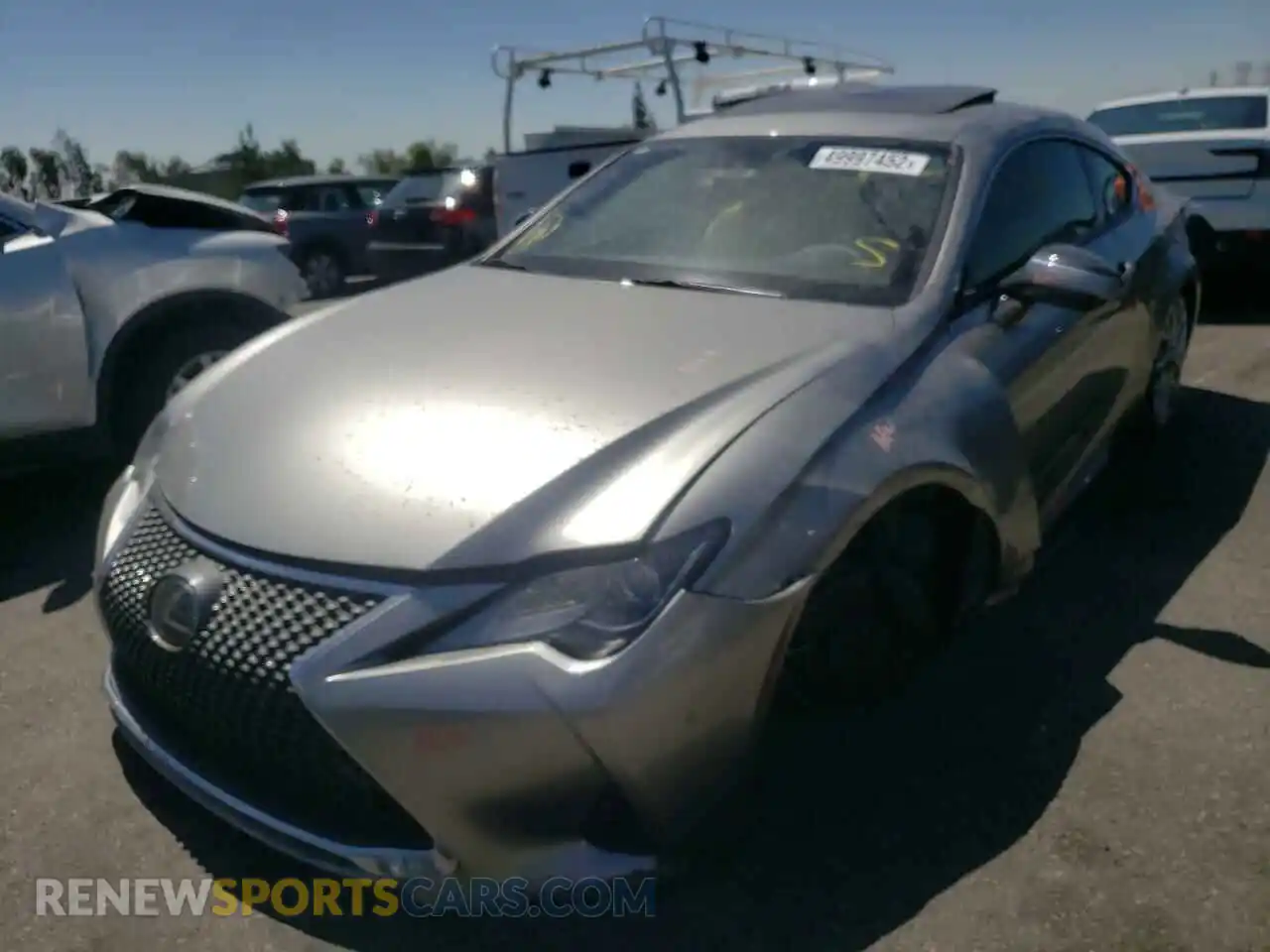 2 Photograph of a damaged car JTHHZ5BC8K5019946 LEXUS RX350 2019