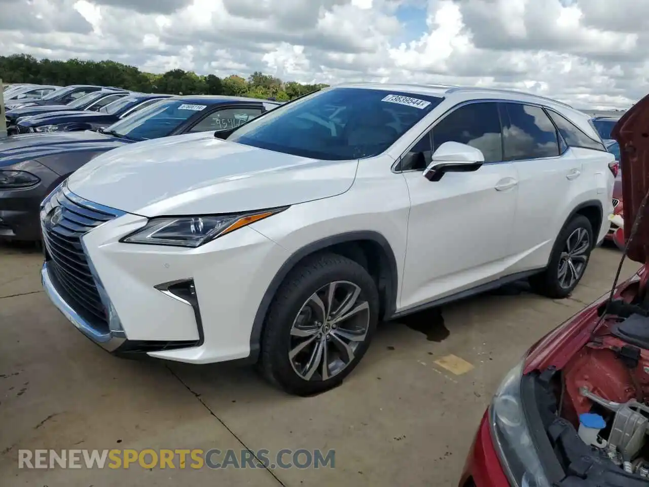1 fotografías del automóvil dañado JTJDZKCA2K2018544 LEXUS RX350 2019