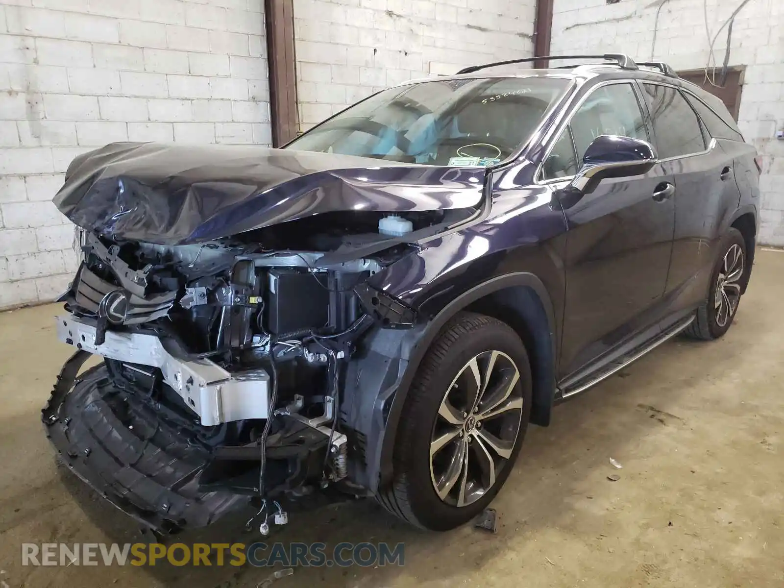 2 fotografías del automóvil dañado JTJDZKCA6K2021009 LEXUS RX350 2019