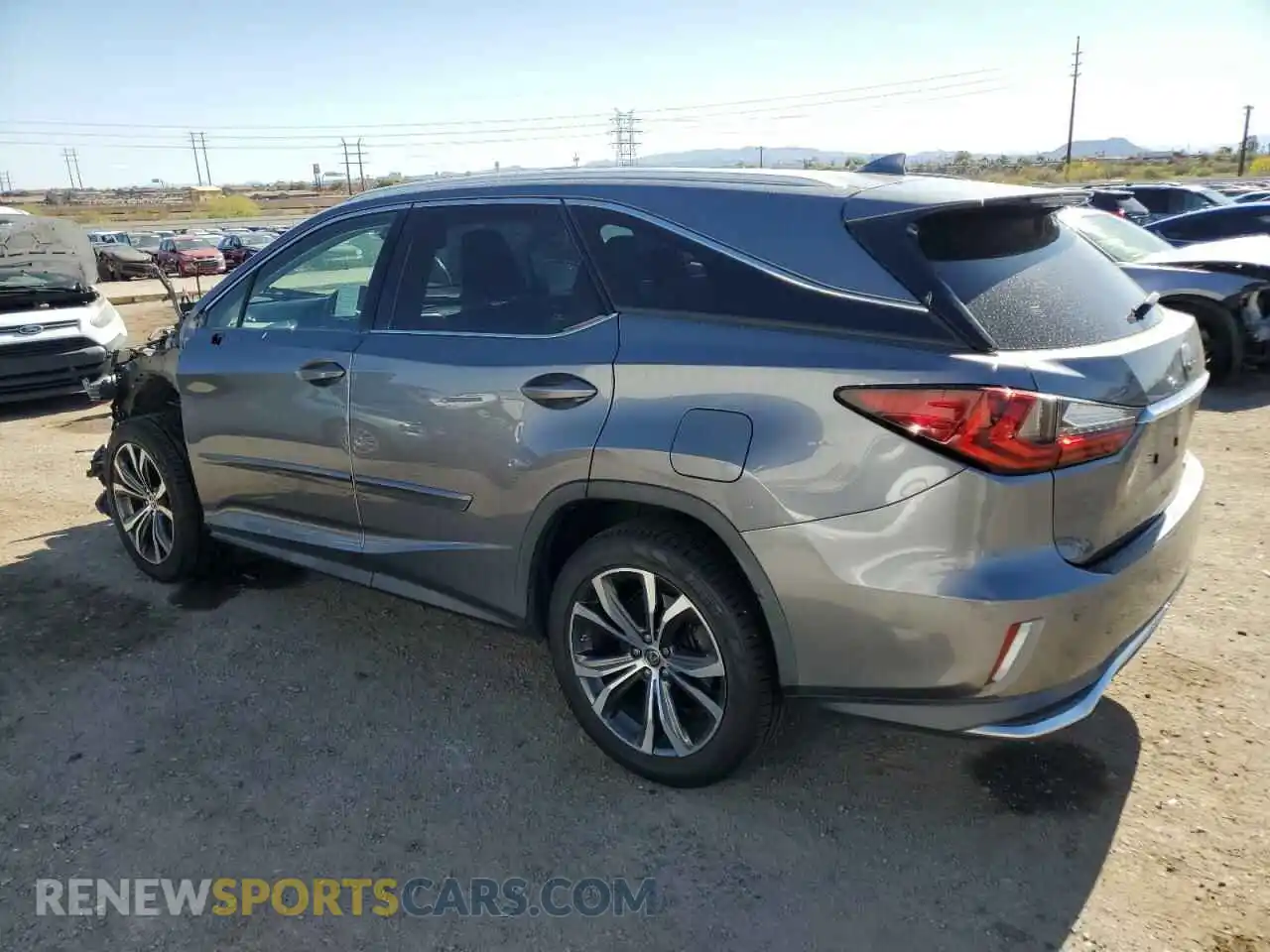 2 Photograph of a damaged car JTJDZKCA8K2018841 LEXUS RX350 2019